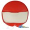 A & I Products Deluxe Tie-On Seat Pad for H&M Pans, RED/WHT 20" x19" x2" A-SP300-17 - alternate 2